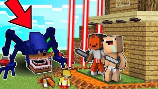 Construí la CASA MAS SEGURA VS SHIN SONIC en MINECRAFT 😱🏠 BEBE NOOB y TIKKO [upl. by Japeth622]