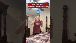 Worlds Most Dangerous Alarm Clock asmr [upl. by Hahsi114]