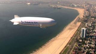 Zeppelin Eureka over Long Beach [upl. by Aztiray816]