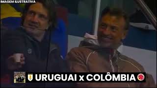 URUGUAI 3x2 COLÔMBIA ELIMINATÓRIAS SULAMERICANAS 2026 [upl. by Jerrine]