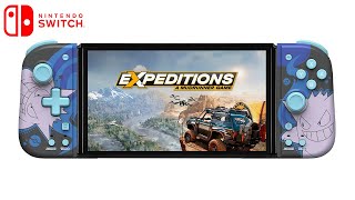 Expeditions A MudRunner Game на Nintendo Switch OLED Gameplay [upl. by Esdnyl]