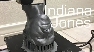 MONOPRICE Select Mini 3D Printer  3D Printing Indiana Jones [upl. by Andrel]