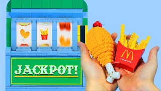 Fried Chicken Holiday Recipe by JACKPOT custom Machine🍗 Easy Cooking LEGO KFC  Lego Inventor [upl. by Kreiner303]