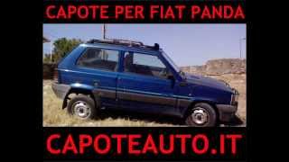 Capote cappotta per Fiat Panda 2 pezzi [upl. by Thea]