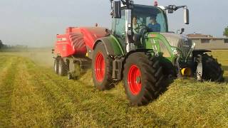 Fendt 516 profiplus e Massey Ferguson 2170 cutter [upl. by Oninotna]