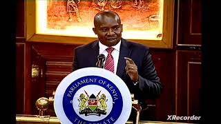 Hon Senator Prof Tom Ojienda SC seeks an update from the Cabinet Secretary Interior [upl. by Yhtomot]