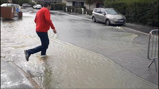 Inondation à Breuillet Port Sud du 10 octobre 2024 [upl. by Atilemrac]