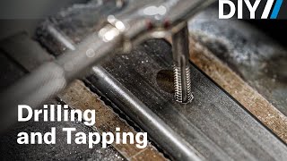 How to Tap Holes With A Drill  No Tap and Die [upl. by Garlaand]