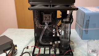 Water cooled i914900  ThermalTake Pacific PR32D5 Plus swap  part 2  fill it up [upl. by Bristow]