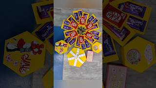 BDay Hexagonal Explosion Box Chocolate Explosion BoxAnniversary Giftsshorts youtubeshortsviral [upl. by Relly829]