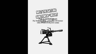 Meet the Gatling Gun  TDS Meme towerdefensesimulator tdsmeme roblox [upl. by Appel]