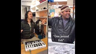 The Kiffness X One Pound Fish Man  £1 Fish Live Looping Remix [upl. by Jarlathus]