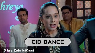 Cid Dance  HD   Radha teri chunri song  सीआईडी डांस  CID FANS cid [upl. by Frasier]