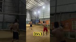 Volleyball 3vs3 Match [upl. by Carrick625]