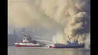 Fire Boats in Action Time Lapse  Slide Show  Los Angeles Harbor Fire San Pedro  LAFD Fireboats [upl. by Durgy]