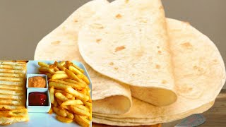 recette de tortillas maison pour tacos facile et rapide [upl. by Bette]