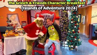 The Grinch amp Friends Character Breakfast 2024 Universal Orlando THE BEST THEMEPARK MEET amp GREET [upl. by Einahc]