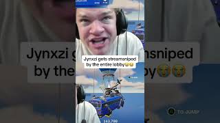 Jynxzi gets streamsniped by the entire lobby jynxzi jynxziclips jynxzifunnymoments [upl. by Reiche]