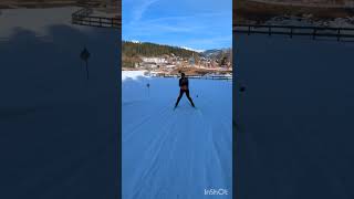 Nordic skiing in Seefeld Tirol [upl. by Rehpotsrihc]