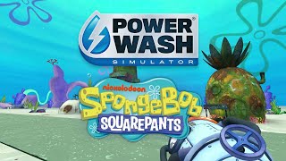 PowerWash Simulator Livestream Spongebob Squarepants DLC part 1 [upl. by Eyoj413]