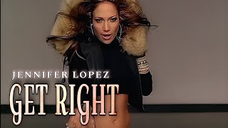 4K Jennifer Lopez  Get Right Music Video [upl. by Nodnarbal]