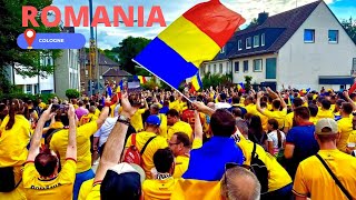 EURO 2024 Romania  Cologne Fan Zone and Fan Walk [upl. by Gaudette]