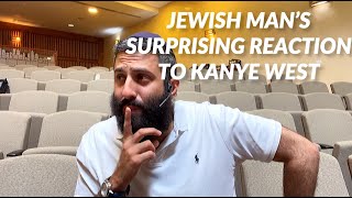 Orthodox Jewish man surprising reaction to Kanye West [upl. by Cristionna662]