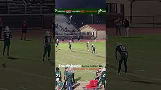 One of Mavs touchbacks against Niceville ESPN NWFL radio David Hayes amp Kyle Wright w play call [upl. by Yelssew]