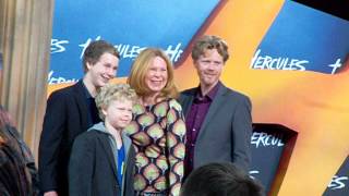 Marion Kracht  Familie  Hercules Premiere Berlin 21082014 [upl. by Tabby]