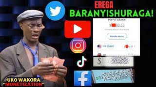 Uku niko Abanyarwanda bari Gukorera amafaranga kuri Social MediaYoutubeTikTokInstagramFacebook [upl. by Adiell420]