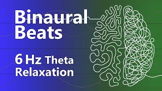 Binaural Beats 6 Hz Theta Brainwave for Relaxation 6Hz [upl. by Ennovihs567]