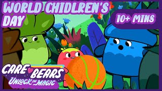 carebears  Whiffles Adventures 🧒  World Childrens Day  10 MINS  Care Bears Unlock the Magic [upl. by Relyhs]