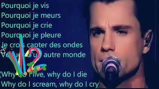 Bruno Pelletier  SOS dun terrien en détresse V2 1996 with lyrics [upl. by Bodwell735]