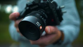 CRAZY AFFORDABLE CINEMA LENS for the LUMIX GH6GH5 [upl. by Alamat]