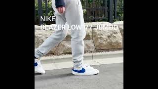 NIKE BLAZER LOW 77 JUMBO atmosmov [upl. by Larentia]