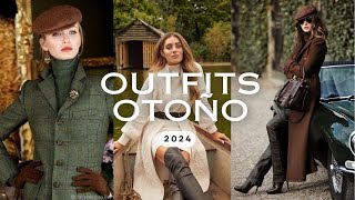 4 OUTFITS ELEGANTES para OTOÑO 2024  Looks clásicos [upl. by Jempty]