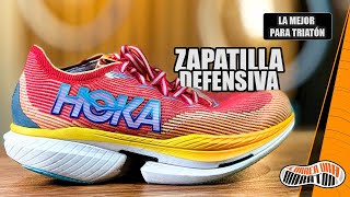 HOKA CIELO X1  La mejor para TRIATLÓN larga distancia Review y opinión [upl. by Erdna]