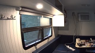 Box Truck Camper 95  Interior Trim and more Lights [upl. by Annahahs]