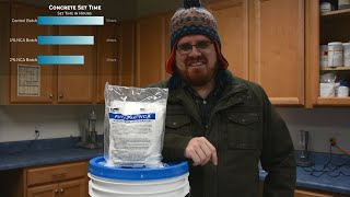 NonChloride Concrete Set Accelerator amp Cold Weather Concrete [upl. by Warder]