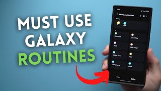 Amazing Galaxy Routines You NEED To Set Up NOW [upl. by Yornek]