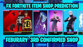 February 3rd 2024 Fortnite Item Shop CONFIRMED  Fortnite Early Item Shop Prediction February 3rd [upl. by Eintihw]