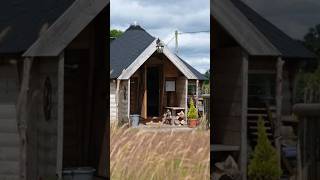 Glamping Cabin at Copper Beech Glamping  Camping Cabins glamping logcabin staffordshire [upl. by Henka]