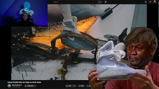 Reacting To WhistlinDiesel Destroy Air Mags [upl. by Dlarej]