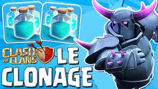 Clash of Clans  Je CLONE des PEKKAS et des Valkyries  Sort de Clonage niveau 2 [upl. by Qerat]