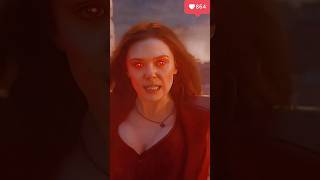 Wanda maximoff vs thanos avenger endgame avengers ironman wandamaximoff thanos shorts vfx [upl. by Aihsema]