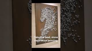 Take the lead stone decorative painting [upl. by Hollister]