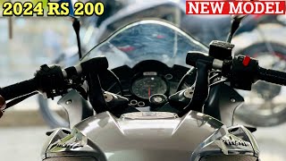 2024 BAJAJ PULSAR RS 200 NEW MODEL  CHANGES NEW FEATURES LAUNCH DATE [upl. by Siugram308]