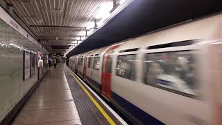 Piccadilly Line Train Leaving Hatton Cross Station heading towards Cockfosters Station [upl. by Chuch424]