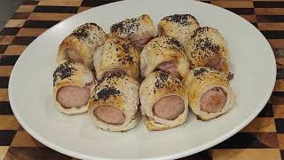 EASY to make Sausage Rolls Kids will love them [upl. by Ninnetta]