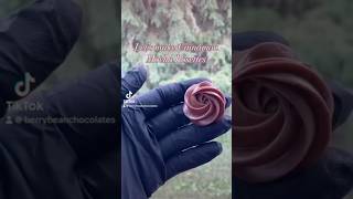 Learn to be a Chocolatier  How to Make Chocolate Rosettes  Buy My Recipes berrybeanchocolatesca [upl. by Anagnos]